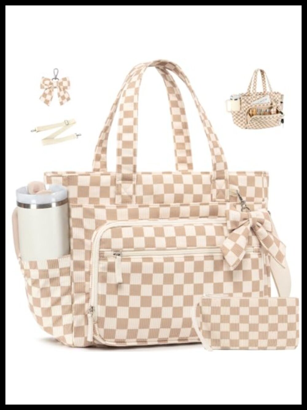 Laptop Tote Bag for Women, 15.6 Inch Padded Compartment, Teacher Nurse Work